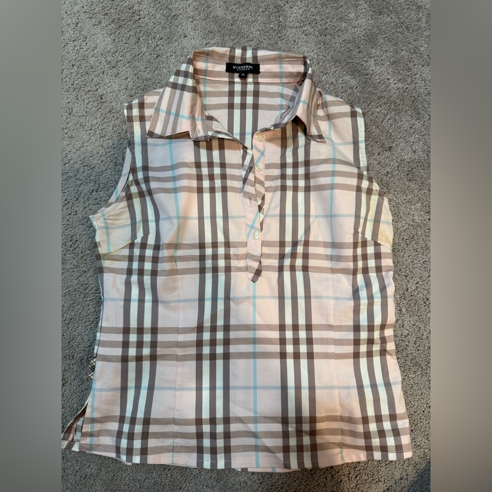 Burberry tank top multicolored